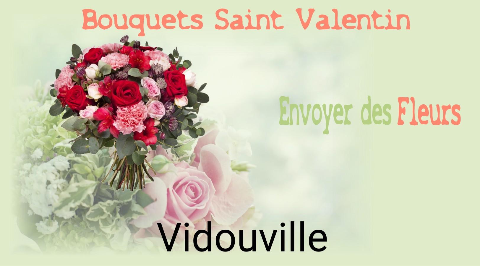Roses de Saint-Valentin livrées à Vidouville